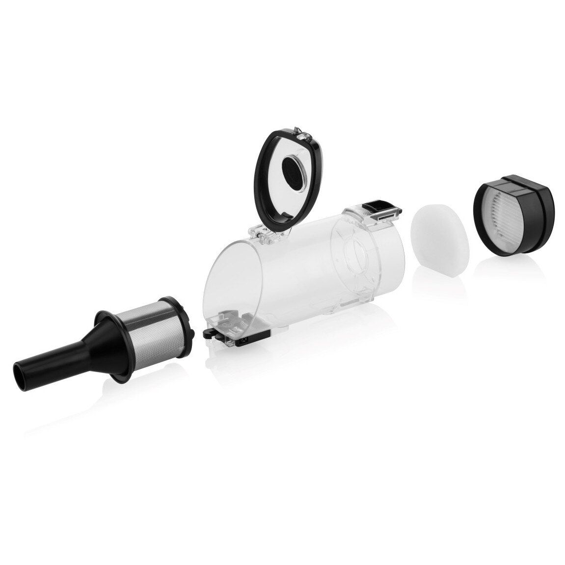 Aspirator vertical fara fir 2 in 1 ETA Handy Home 5428 90000, Li-Ion 10.8 V, Motor BLDC 120W, Filtru HEPA, LED, Autonomie 25 min, Alb