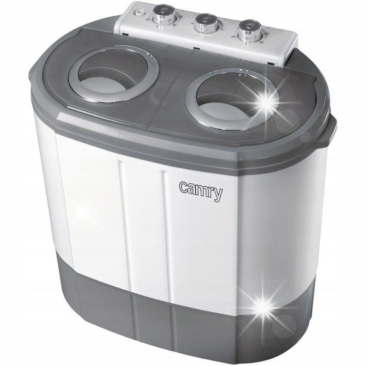 Пералня Camry CR 8052, 3 кг, сива, 350x540x570 мм