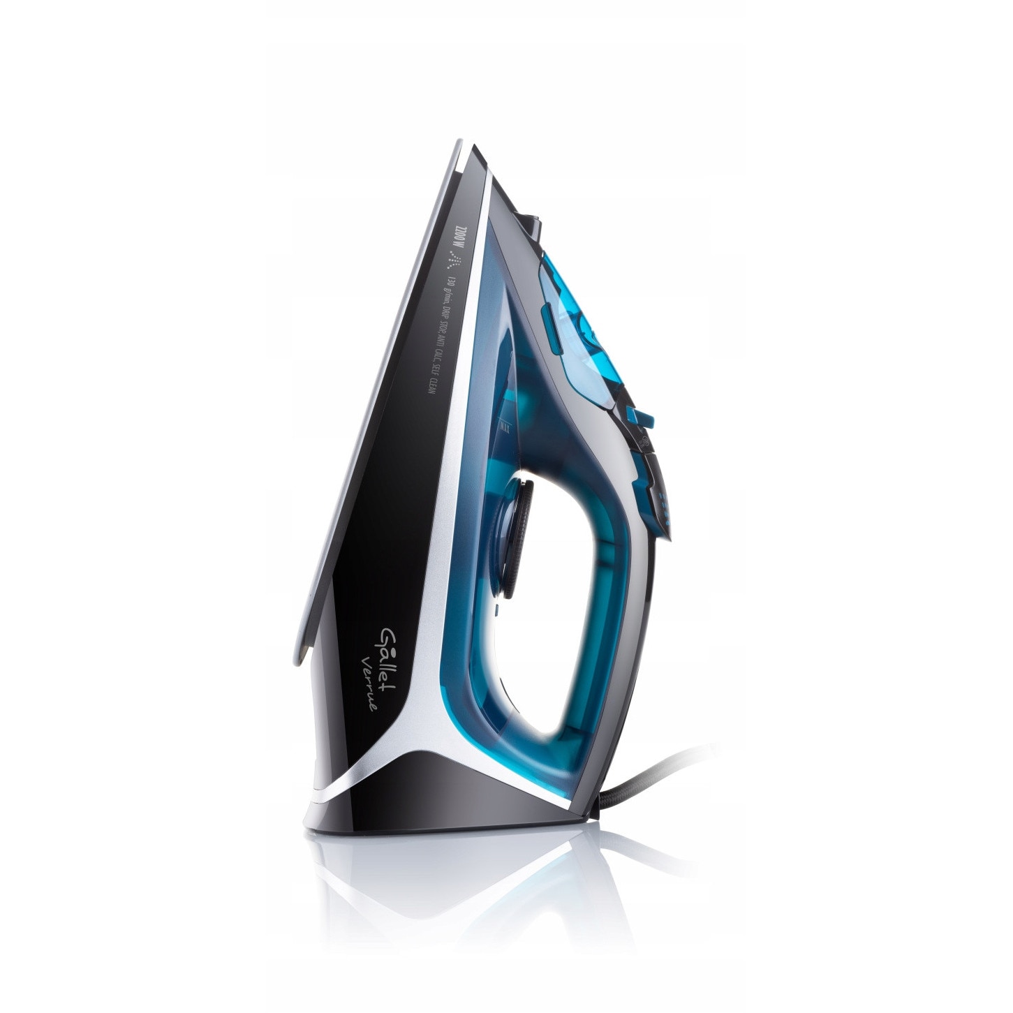 Fier de calcat cu abur Gallet FAR807 ceramic 2200W 28.8x13.7x12.1cm