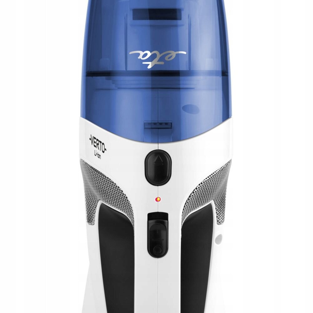 Aspirator manual ETA Verto, 7.2V, 15 min autonomie, alb-albastru, set complet