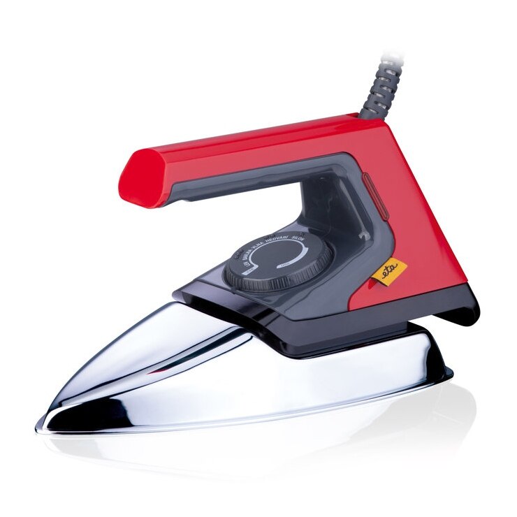 Fier de calcat ETA Sucha, uscat, inox, negru-rosu, 1000W, cablu 3m