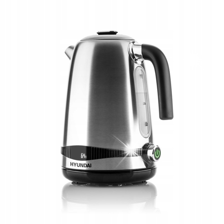 Fierbator electric, 1,8L, 1500W, iluminare LED, negru, set complet