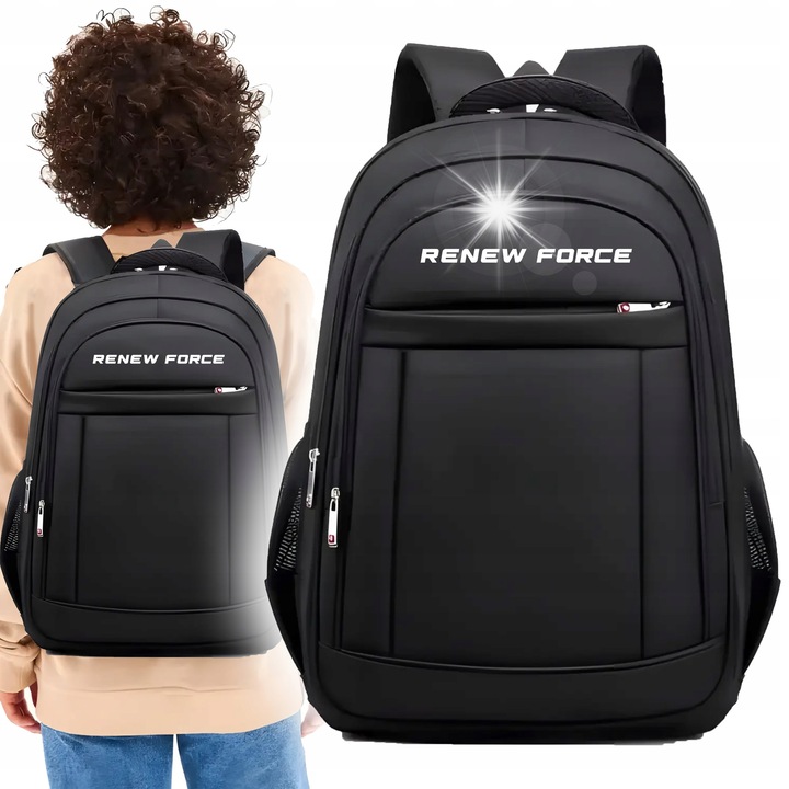 Renew Force városi hátizsák, 15,6" laptophoz, vízálló anyag, mérete 51x30x24cm, védőcsomagolással