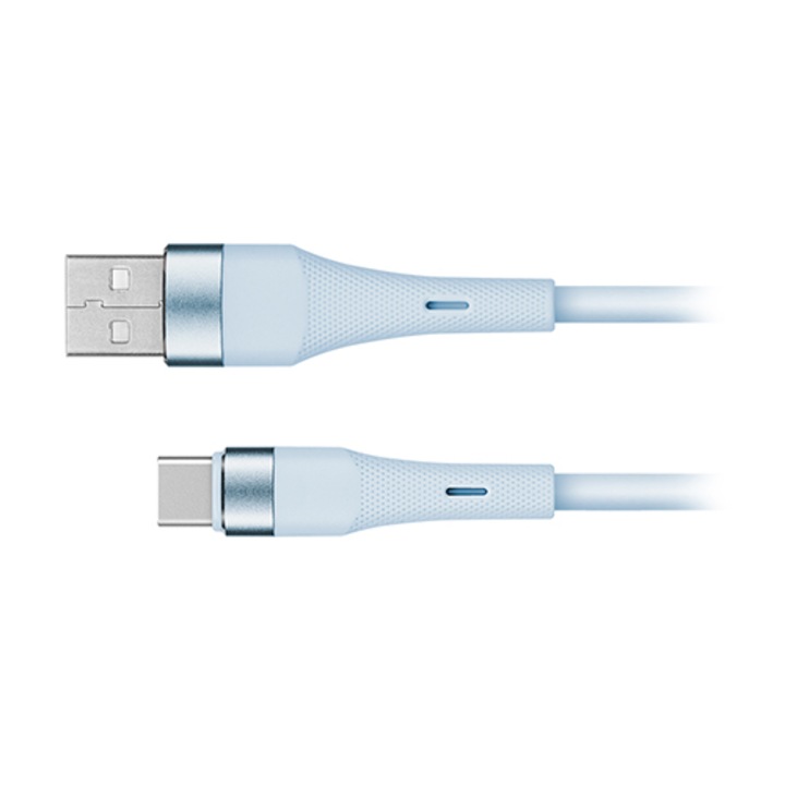 KRUGER&MATZ BASIC KM1268-1BL adatkábel, USB - USB TYPE C, 1m