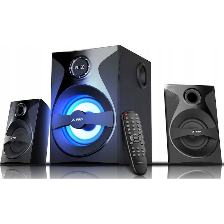Boxe PC SVEN SPS-621, 28W, Bluetooth, 122x160x210mm, negru
