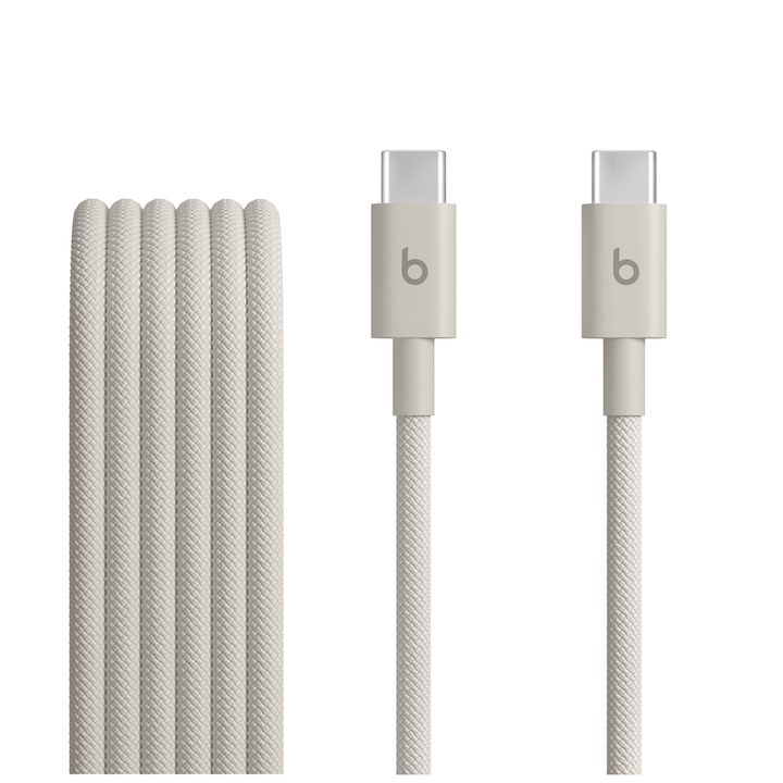 Apple Beats MDGD4EE/A adatkábel, USB-C – USB-C, 1.5m, fehér