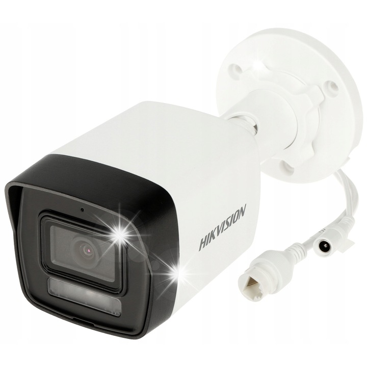 IP камера Hikvision DS-2CD1063G2-LIU, 6 Mpx, бяла, 2.8 мм, технология ColorVu