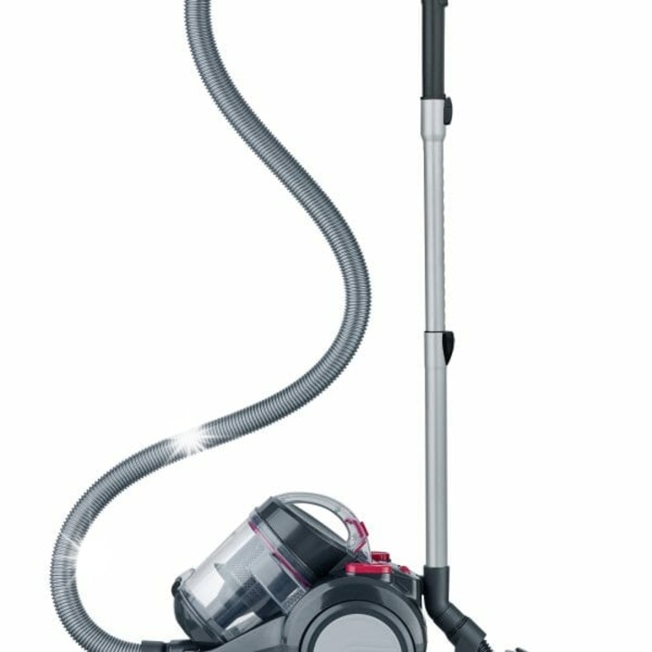 Прахосмукачка без торба SEVERIN CY 7089, 800W, 2,1л, черна-червена, радиус на действие 9м, HEPA филтър 13