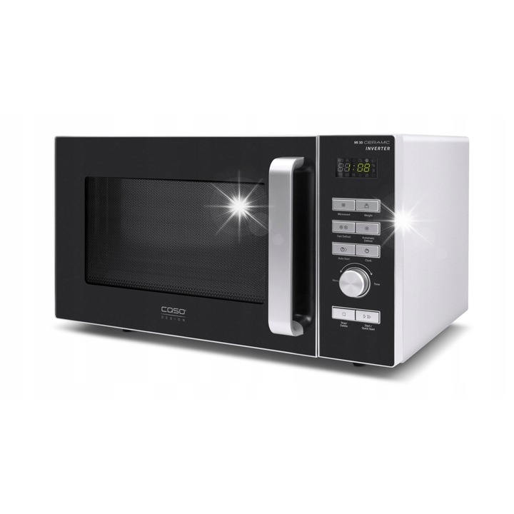 Cuptor cu microunde Severin MW 7777, 25L, grill, inox, 49.1x49x28.7cm, negru-argintiu