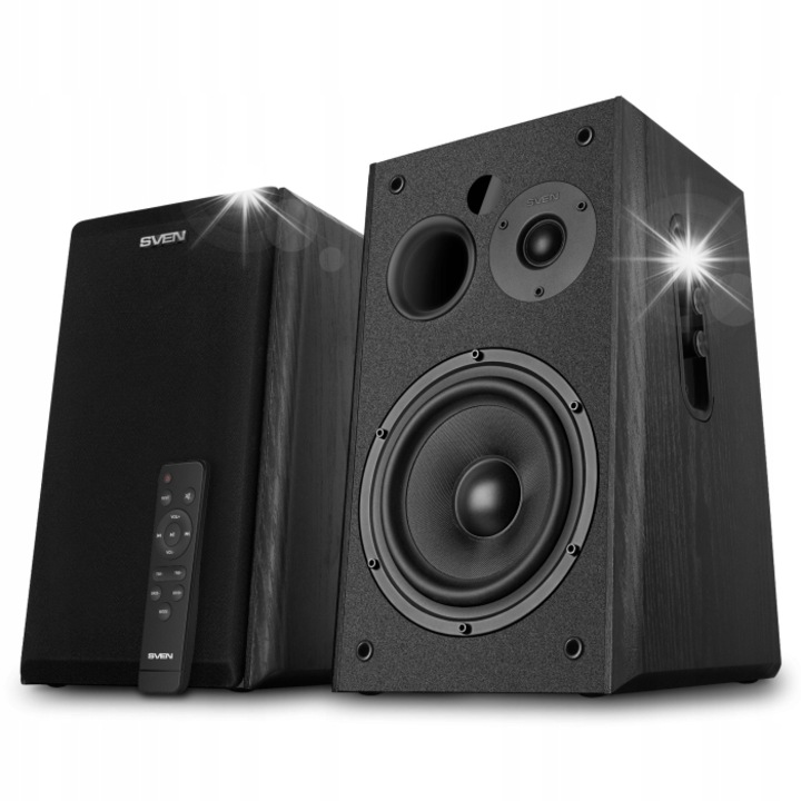 SVEN MC-50 PC hangszórók, 2.0 szett, Bluetooth, 210W, fekete, 230x357x264mm