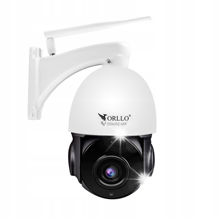 IP Wi-Fi камера за наблюдение Orllo Goodcam Z10, 4MP, 18x увеличение, бяла, 280x230мм