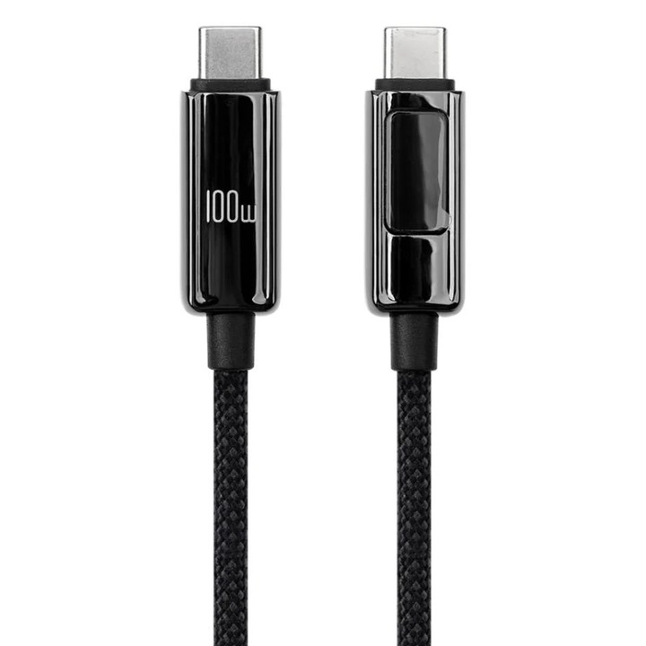 Cablu TypeC-TypeC cu afisaj - NCC (XC-0401)