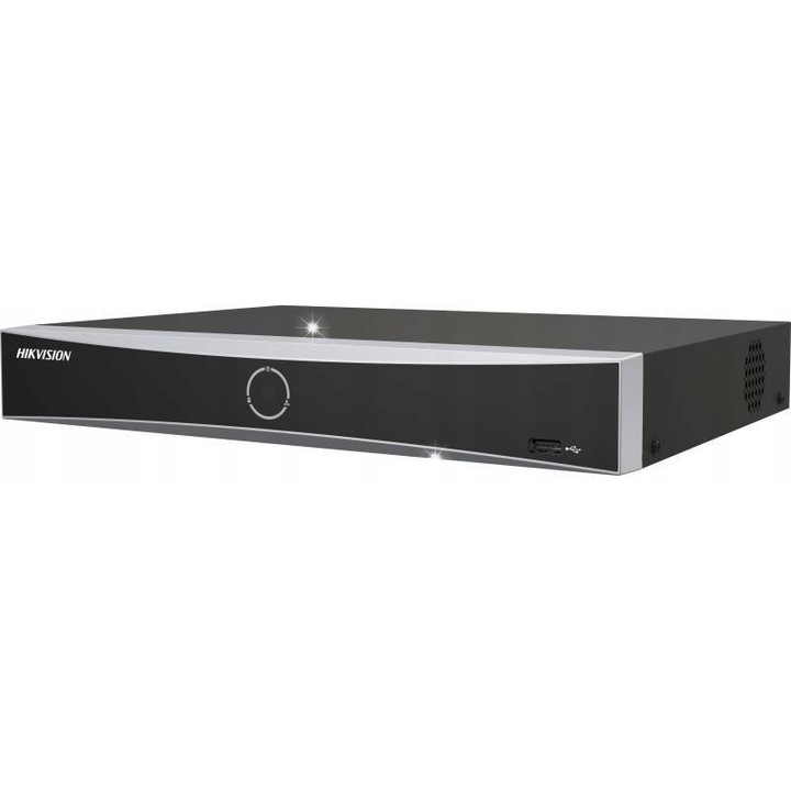 Retea NVR HIKVISION DS-7604NXI-K1/4P(D), 12 Mpx, 4 camere, 16 TB