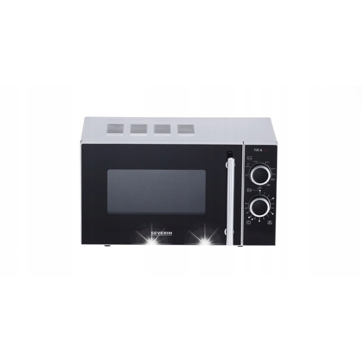 Cuptor cu microunde Severin MW 7762, 20l, 800W, Grill 1000W, Negru