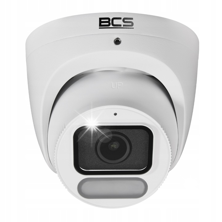 Камера за наблюдение BCS-P-EIP28FCL3-Ai1, 8 Mpx, 2.8mm, White Light, IP67, размери 118x106mm
