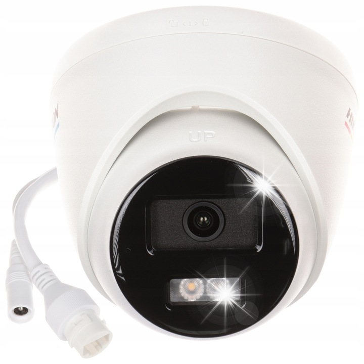 IP камера за видеонаблюдение HIKVISION DS-2CD1347G2H-LIU, 4MP, бял LED, IR 30m, 2.8mm