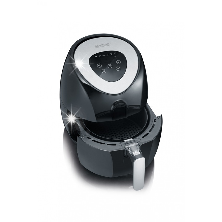 Friteuza Fritel Turbo SF4368, 4L, 3200W, Cool Zone, negru mat