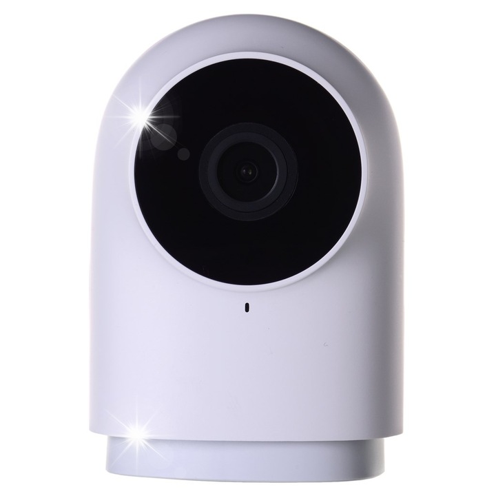 Камера за наблюдение Aqara G2H Pro, безжична, бяла, 82x57x51 мм