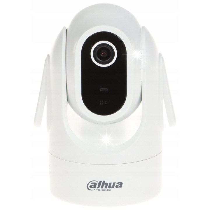 WiFi камера за наблюдение Dahua Hero H4C, 4MP, нощно виждане, бяла, 96x130mm