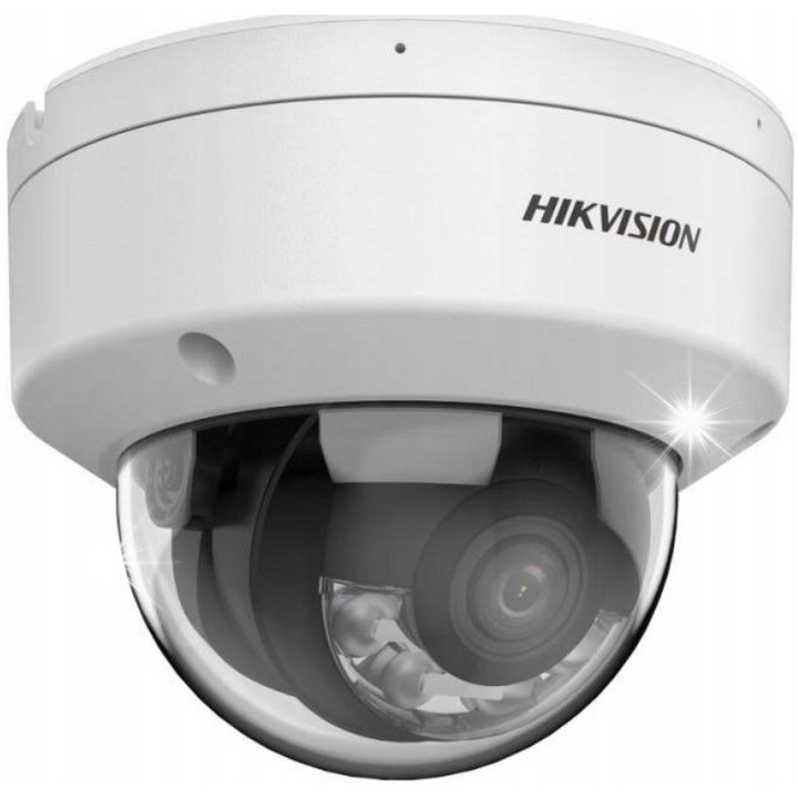 IP камера за видеонаблюдение Hikvision DS-2CD2143G2-LI, 4Mpx, IR до 30м, 2.8мм, бяла, 121.5x97.6мм