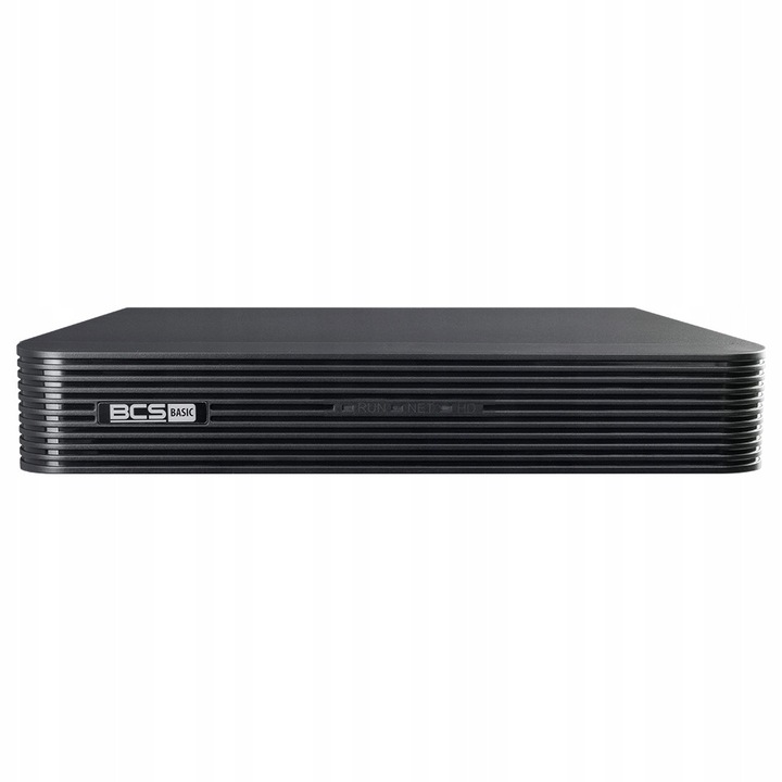 IP рекордер BCS BCS-B-NVR0401, 4 канала, 8Mpx, H.265, 1 слот за HDD, 260x243x46mm