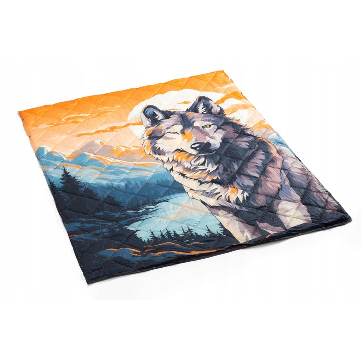 Patura DH Garden, 135x175 cm, multicolor, usor, captusita