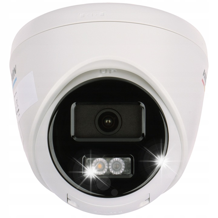 Камера IP Hikvision DS-2CD1347G2H-LIUF/SL, 3.7 Mpx, 2.8 мм, бял, IP67