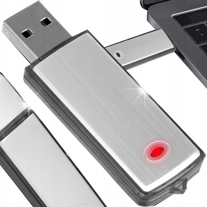 Диктофон Renew Force, 16GB, 200 часа запис, 65x20x8мм