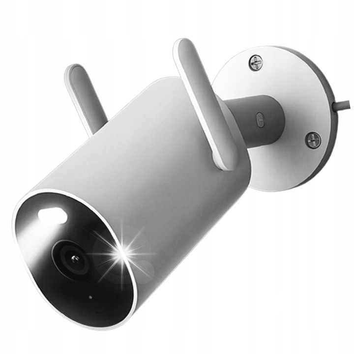 Камера за наблюдение Xiaomi AW300, водоустойчива IP66, 2K UHD, цветно нощно виждане, 173x70x75mm, пълен комплект