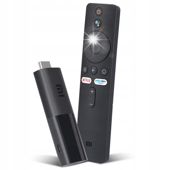 Xiaomi Mi TV Stick multimédia lejátszó, Full HD, Wi-Fi, Bluetooth, fekete, 8GB