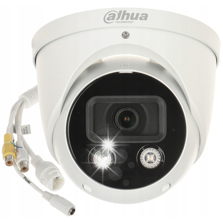 IP камера за наблюдение Dahua IPC-HDW3549H-AS-PV-0280B-S5, 5MP, 30м нощно виждане, IP67, метална