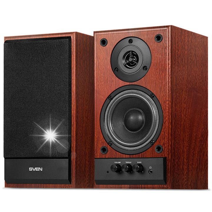 Boxe PC Fenda R27BT 2.0, 50W, Bluetooth, maro