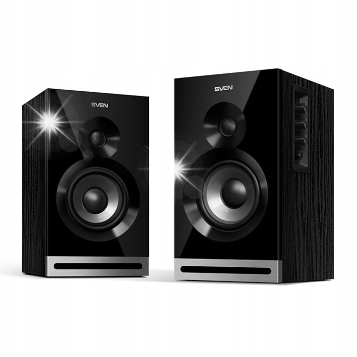 Boxe PC SVEN MC-30, 200W, Bluetooth, negru, 225x255x355mm
