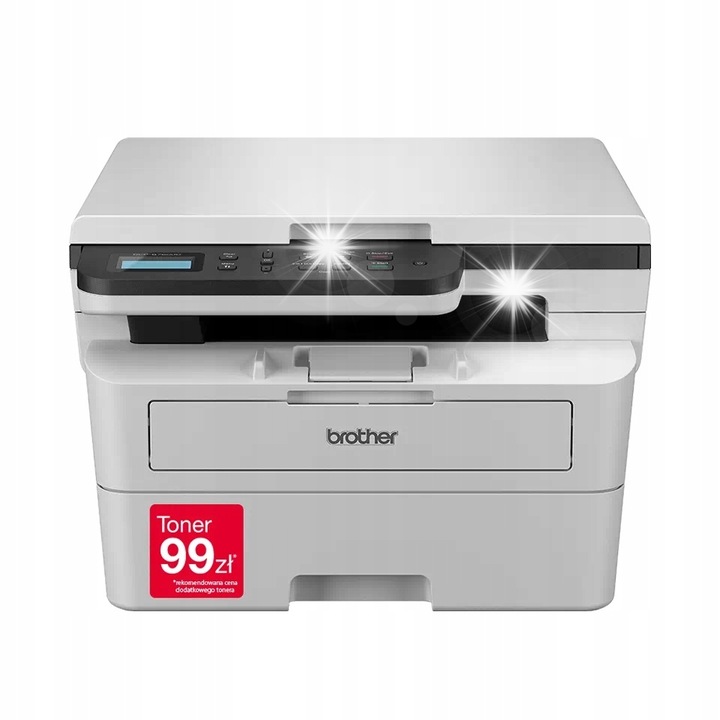Imprimanta multifunctionala laser mono Brother DCP-B7600D, 34 pagini pe minut, A4, USB