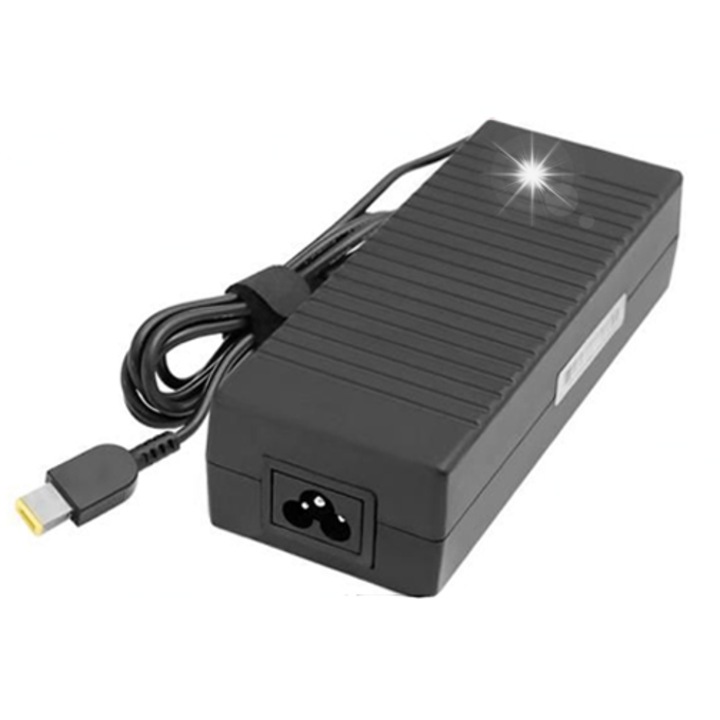 Incarcator laptop Qoltec 20V 6.7A SLIM TIP, set complet