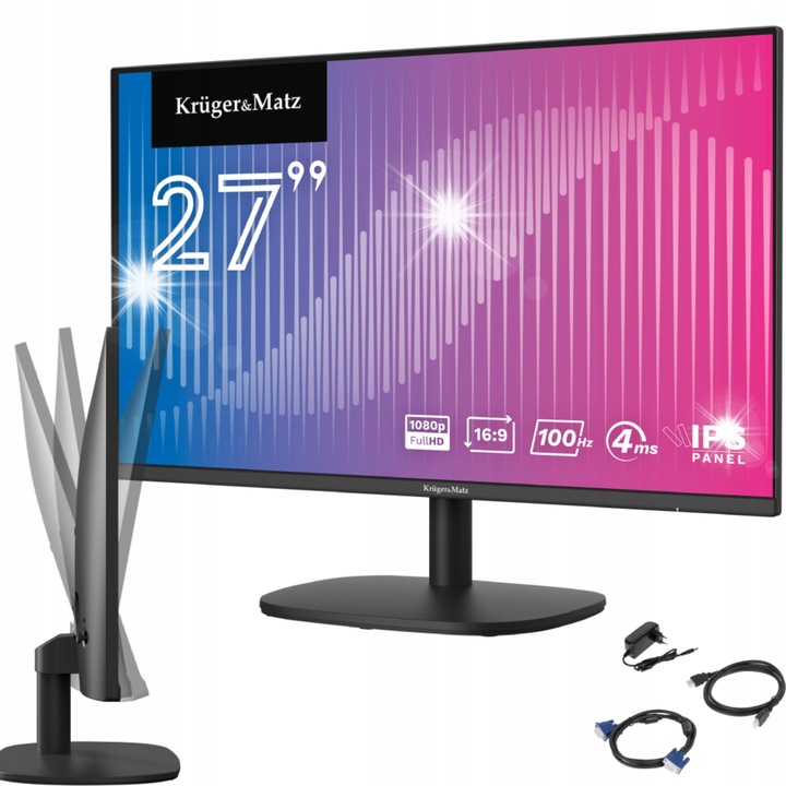 Monitor Gaming LED MSI 23,8" Rapid IPS Full HD 180Hz 1ms Negru