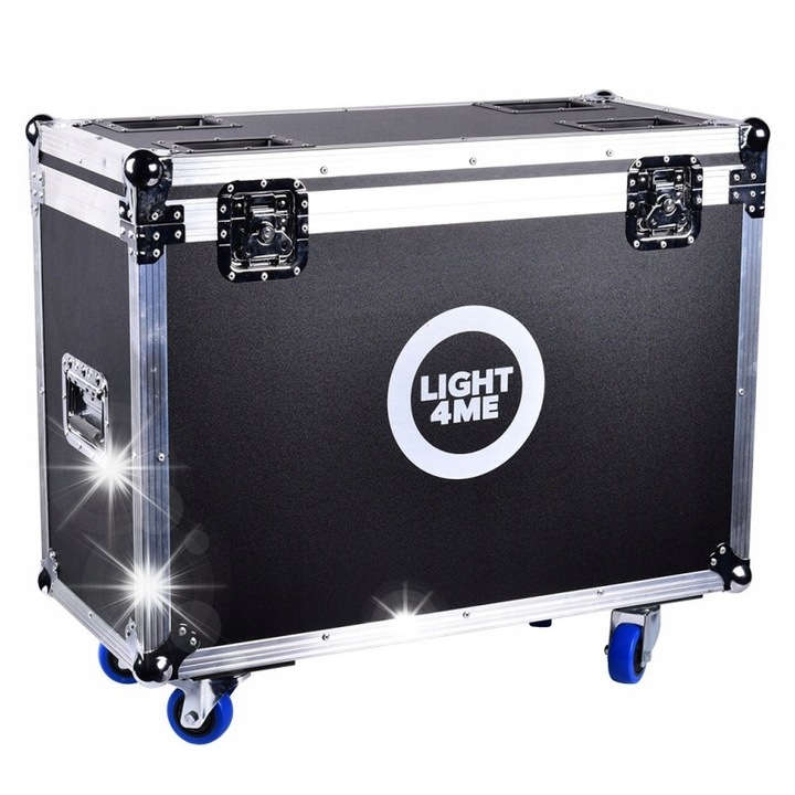 Szállítódoboz, LIGHT4ME, Fekete/Ezüst