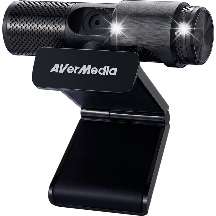 Уеб камера AVerMedia Live Streamer CAM 313, Full HD 1080p, 2 микрофона, въртяща се, USB