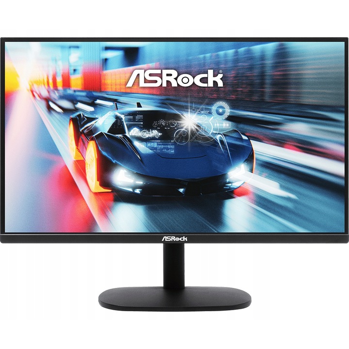 Monitor Gaming LED ASRock 24.5" Full HD 100Hz IPS, Fekete