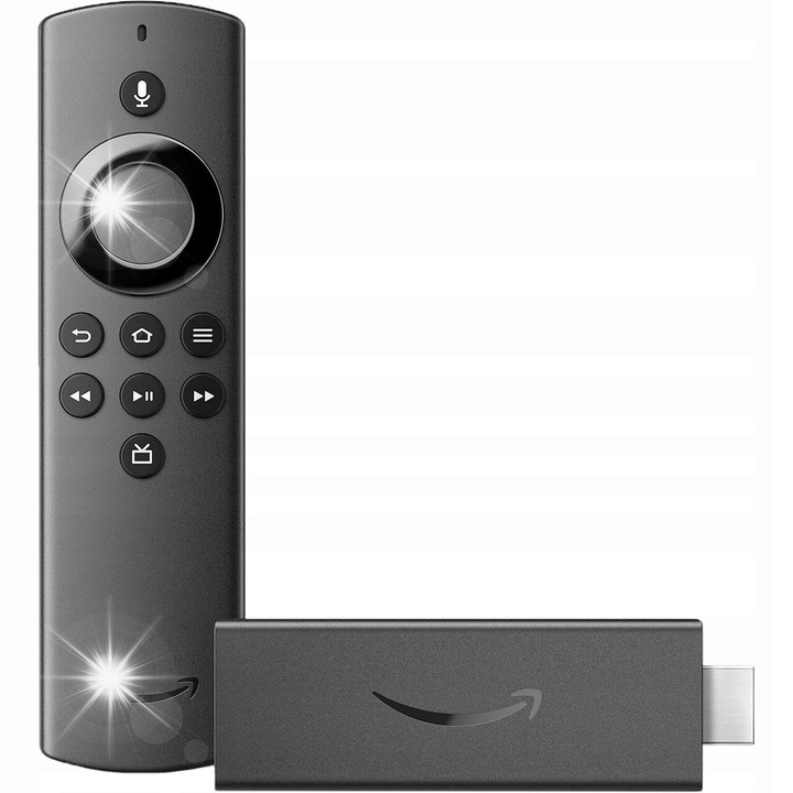 Mediaplayer Amazon Fire TV Stick Lite, 1920x1080p, Wi-Fi, Bluetooth, fekete, 86x30x13mm