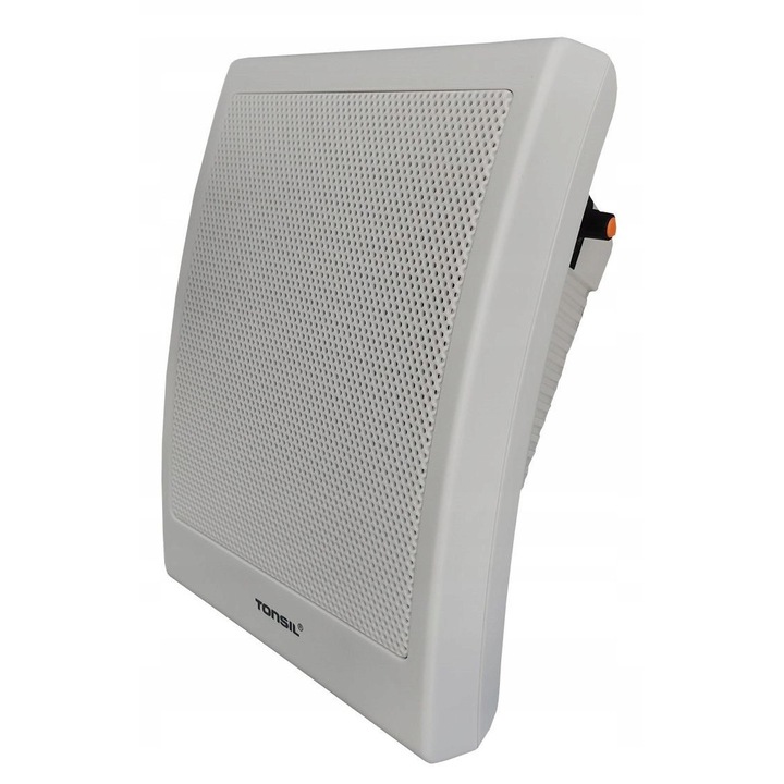 Интериорен дифузьор Tonsil ZGR 10/120, 10W, 4 Ohm, бял, 200x275x110mm