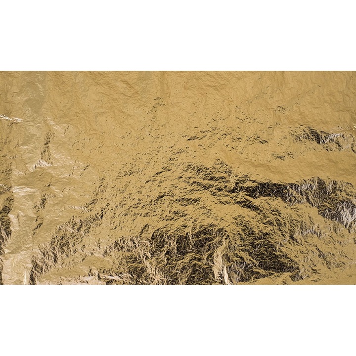 Foita Aur Imitatie Antique Gold Nr. 2 – 100 Foite/Plic 16×16 cm – Schlagmetal – Noris