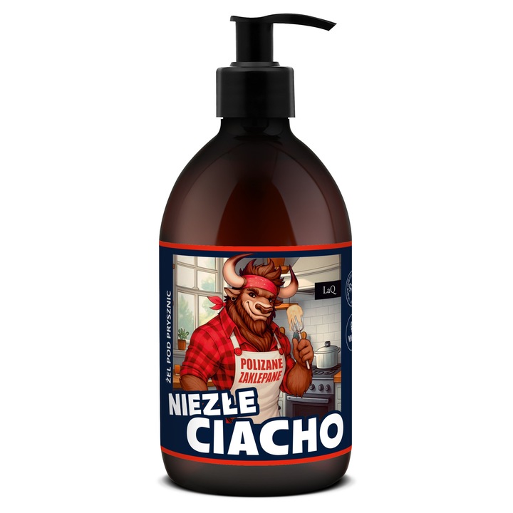 Férfi tusfürdő, LaQ, Vegán, 500ml