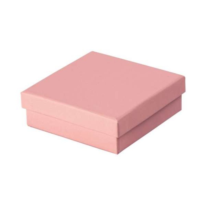 Cutie bijuterii Siju roz, mare, pentru colier sau set de bijuterii, 3,2x9x9cm