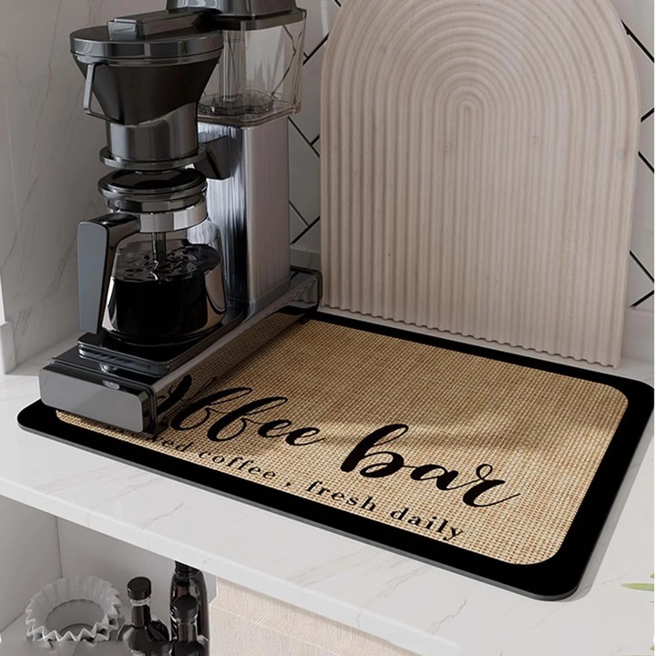 Covoraș de Bucătărie Vivendo, Uscare Rapidă, Antiderapant, Model 2, 40x60cm