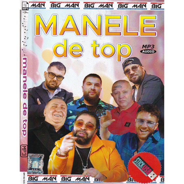 Compilatie Manele, de top, stick USB