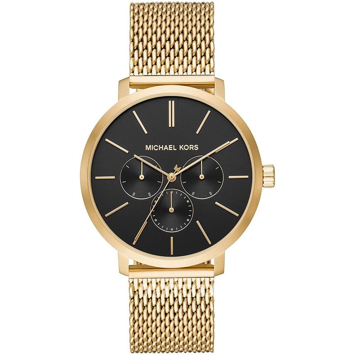 Ceas bărbați Michael Kors, mecanism Quartz, oțel, culoare argintie