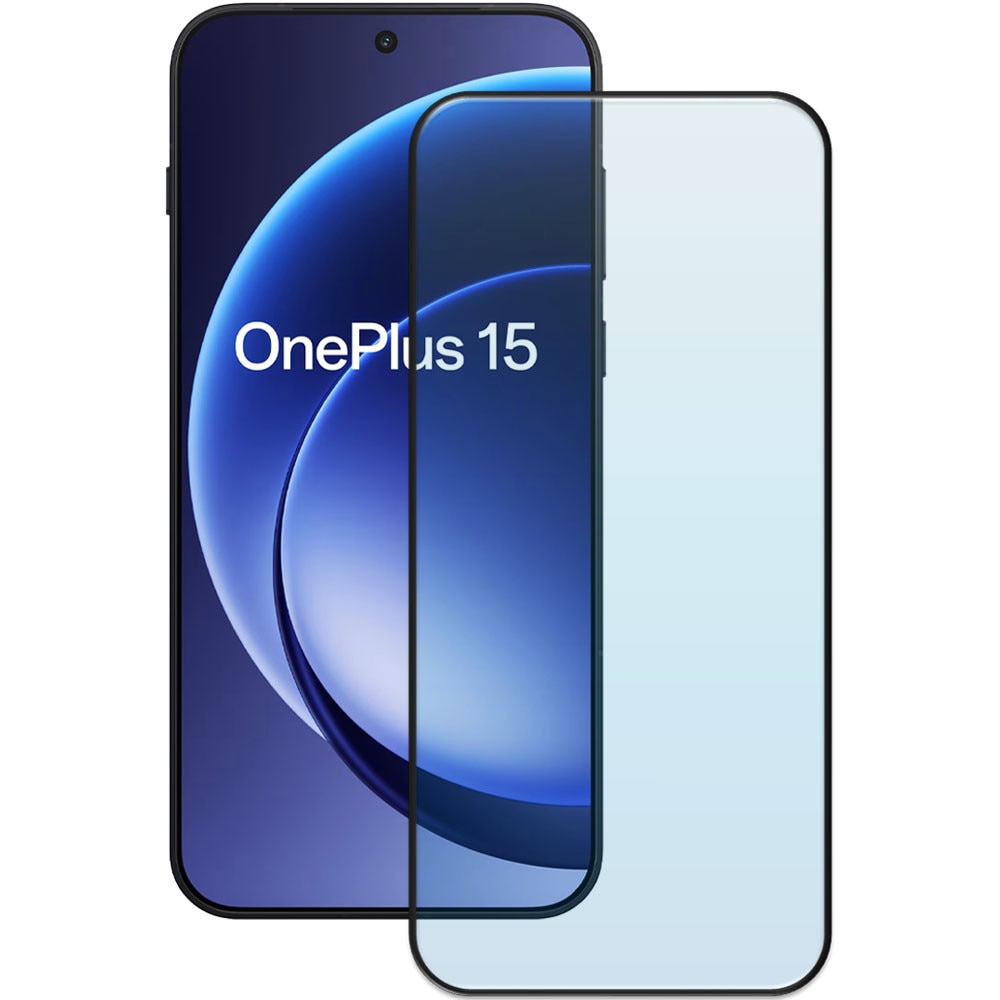 Folie din sticla securizata pentru OnePlus 15, HAMSTERBOX Glass Shield, Protectie completa ecran, Full face, Aplicare rapida, Case Friendly, Transparenta