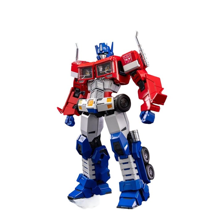Transformers Combot Optimus Prime figura, 19 cm, többszínű, diecast