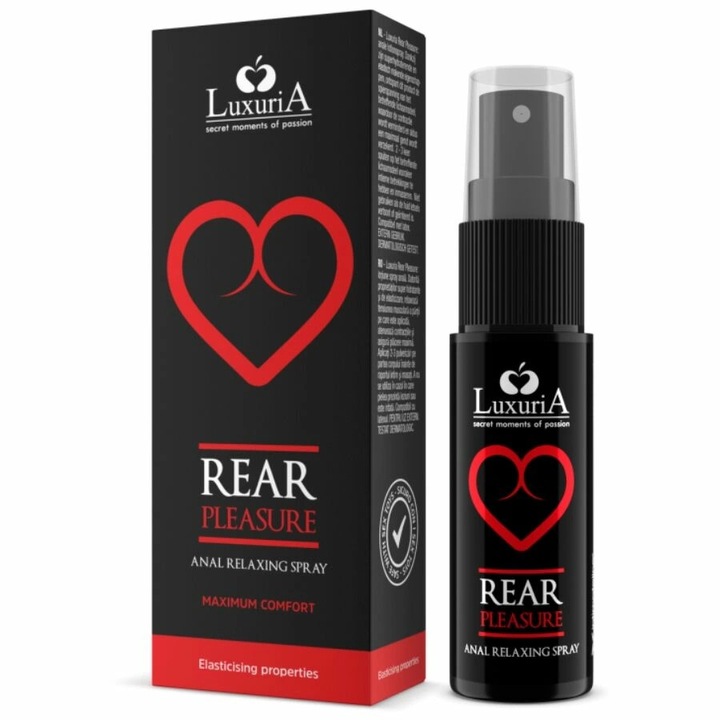 Intimateline Luxuria relaxáló spray 20 ml, gyengéd formula, óvszerrel kompatibilis